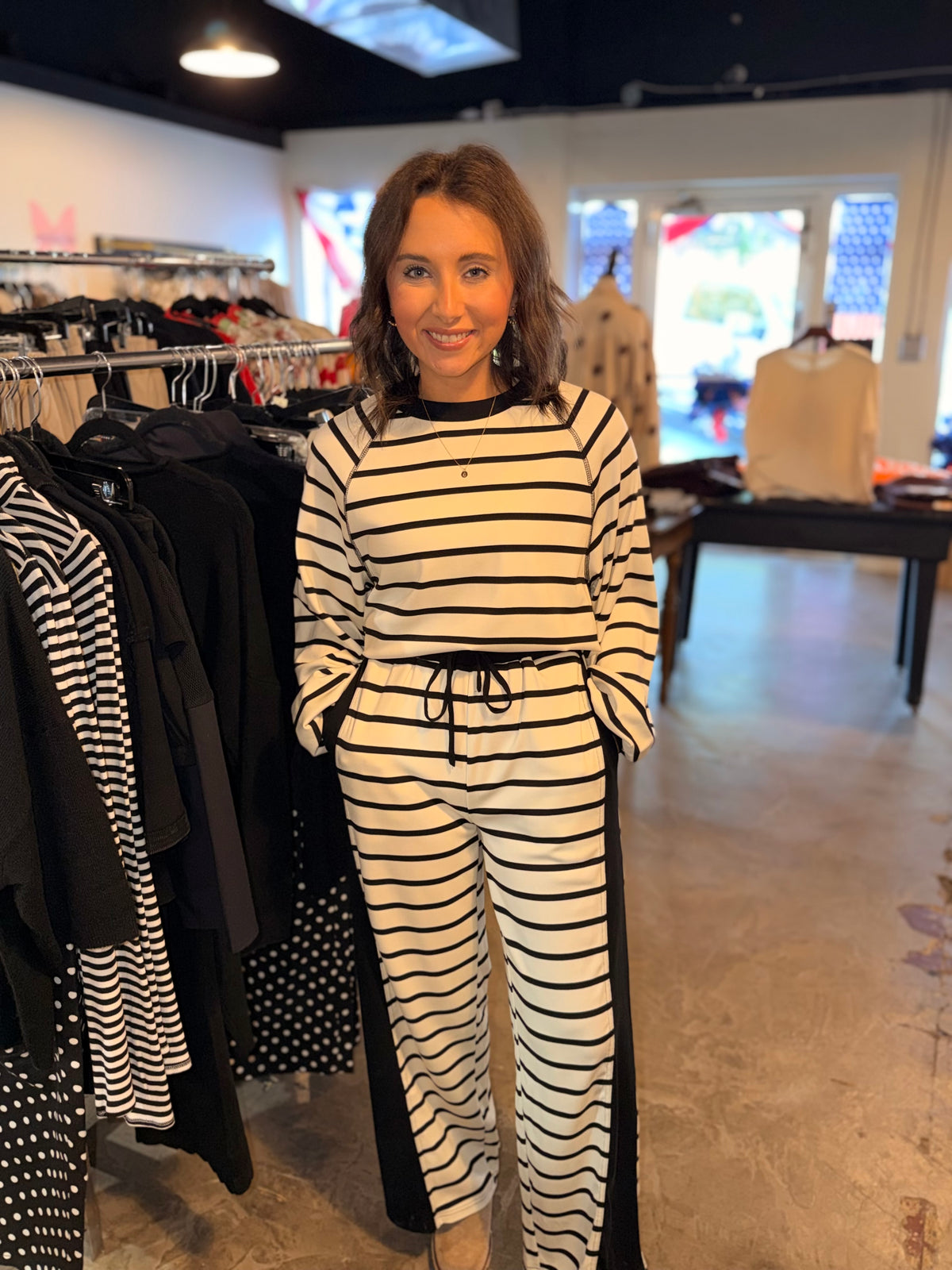 Classic Black Stripe Set