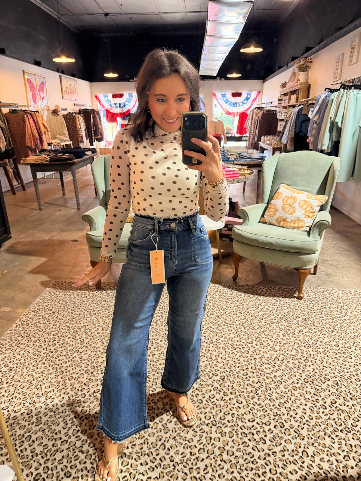 Fun Fringe Waist Band Jean