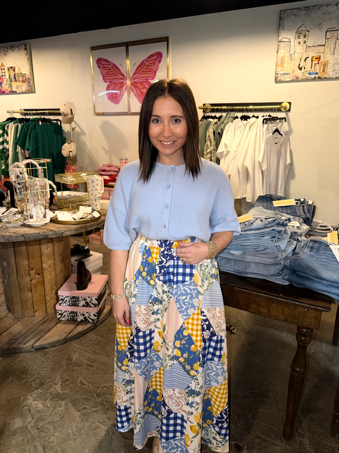 Lemon Mix Skirt