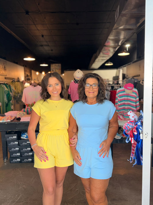 Dupe Crossover Short Set