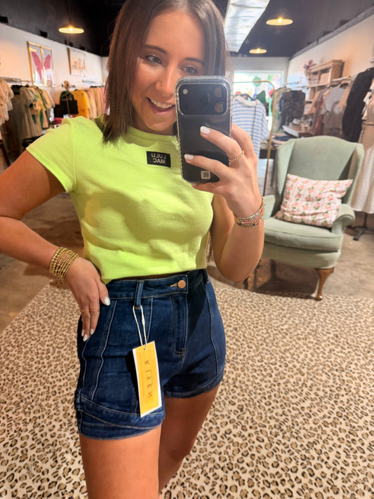 Layered Hem Short