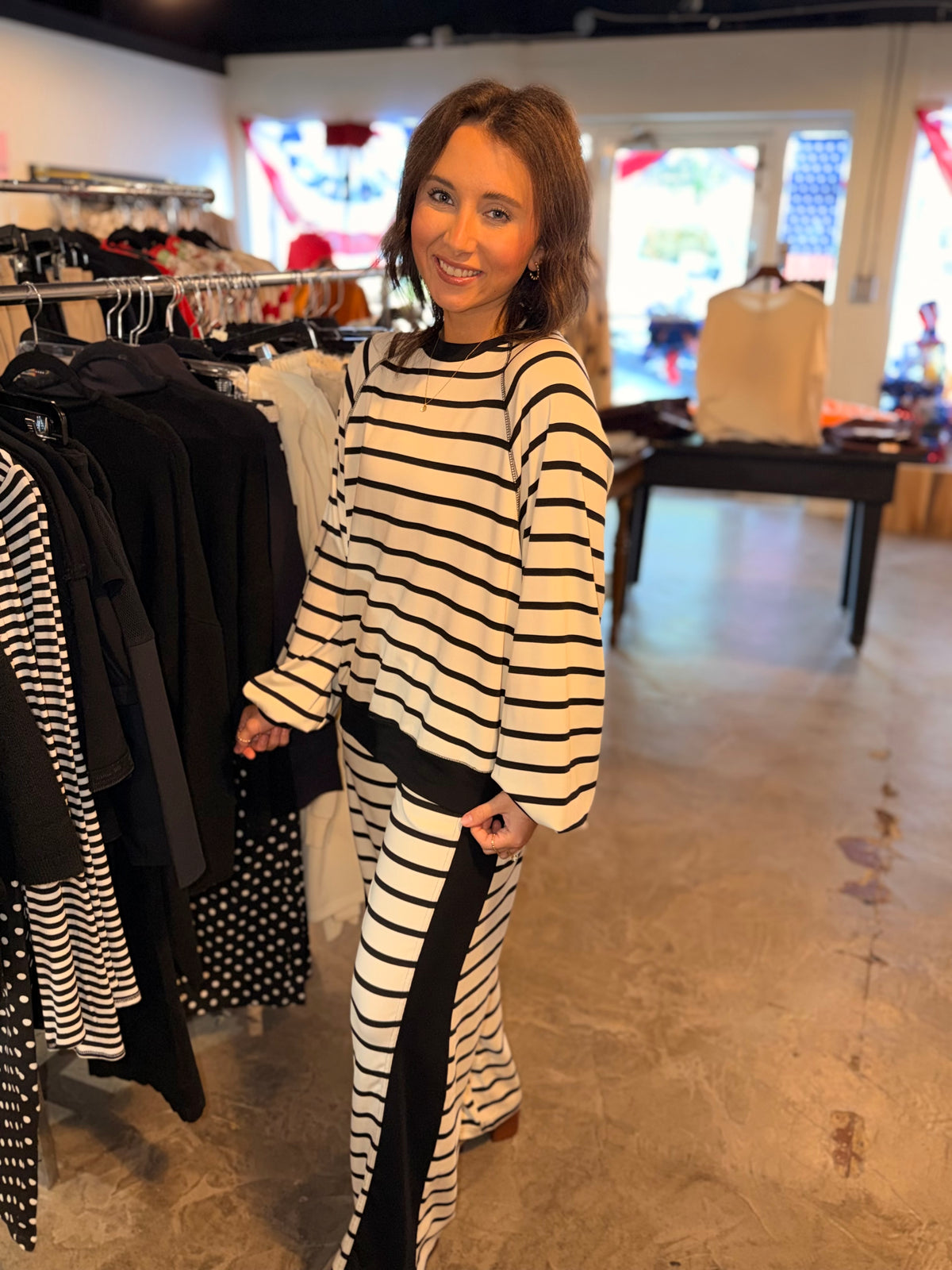 Classic Black Stripe Set