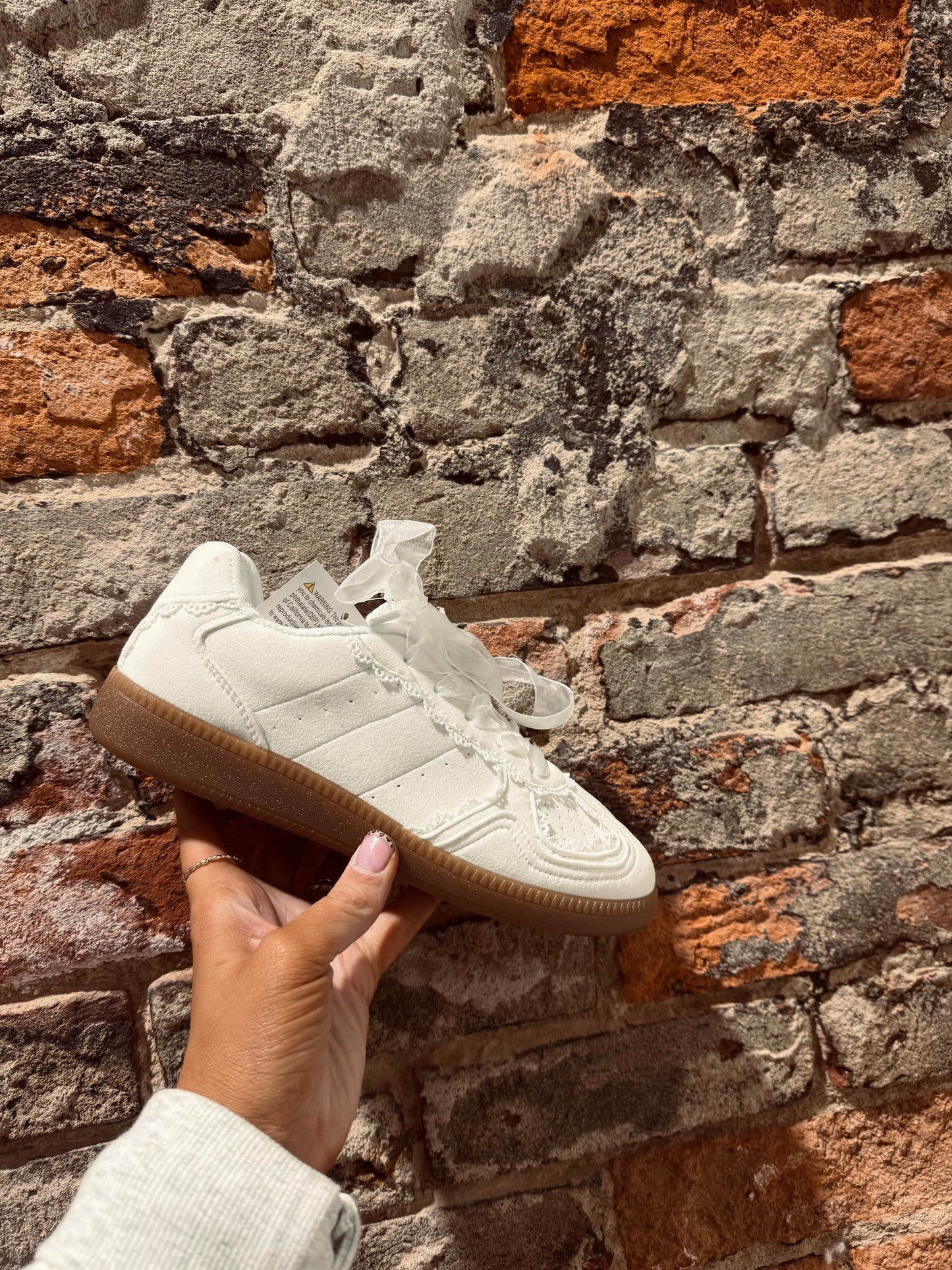 Lace Detail Sneaker