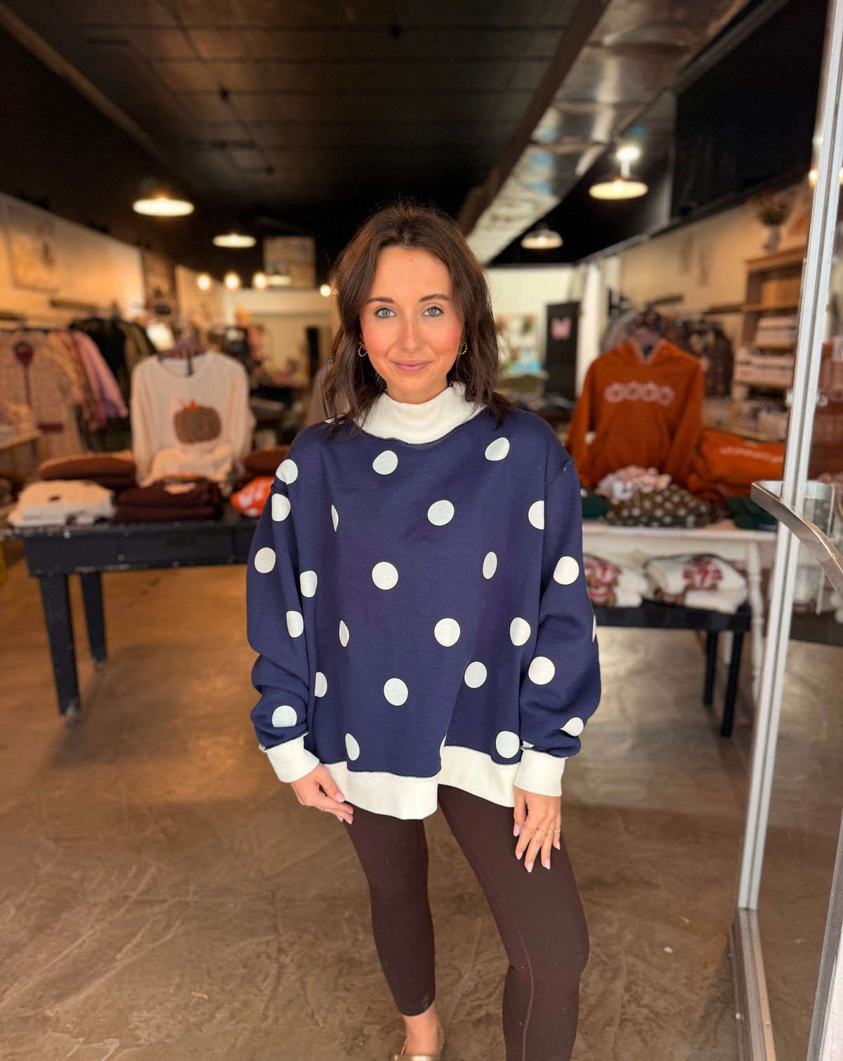 Poppy & Pine Reversible Mock necks