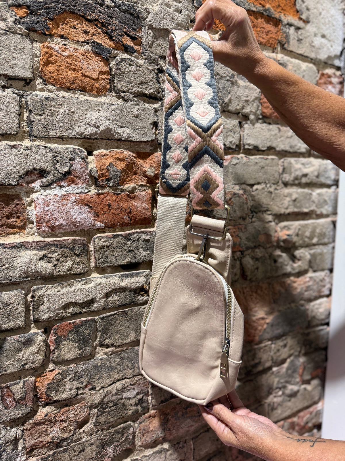 Vegan Leather Cross Bag