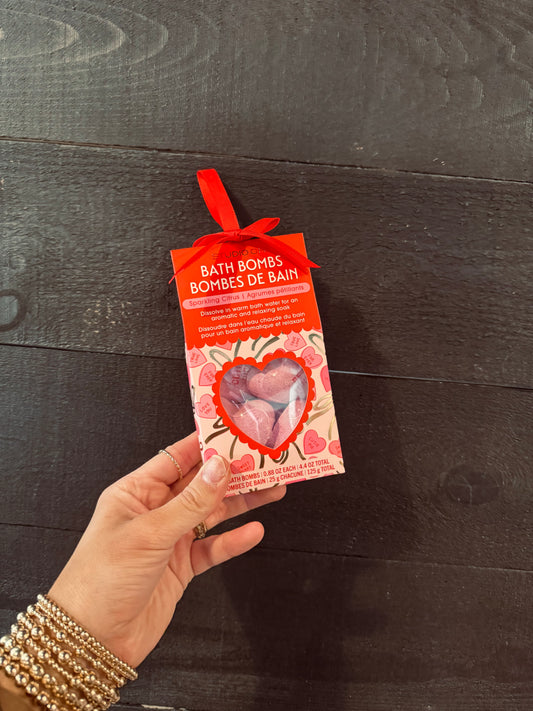 Heart Bath Bombs