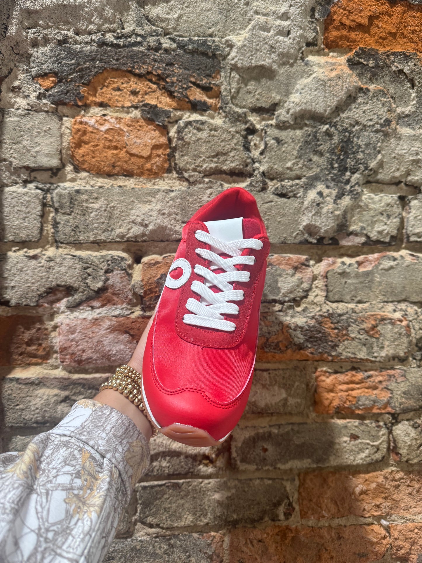 Trainer Red Sneaker