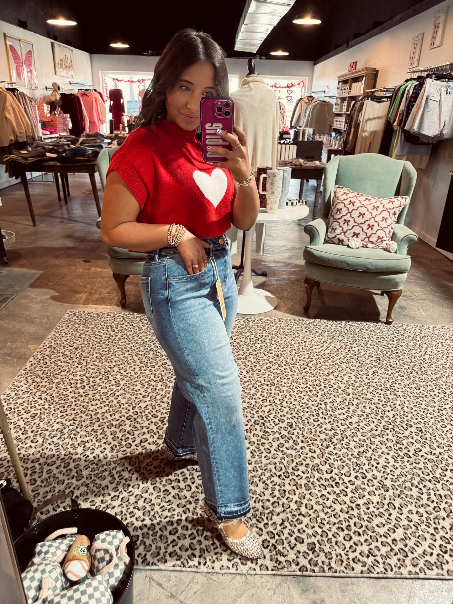 Straight Boyfriend Risen Jean