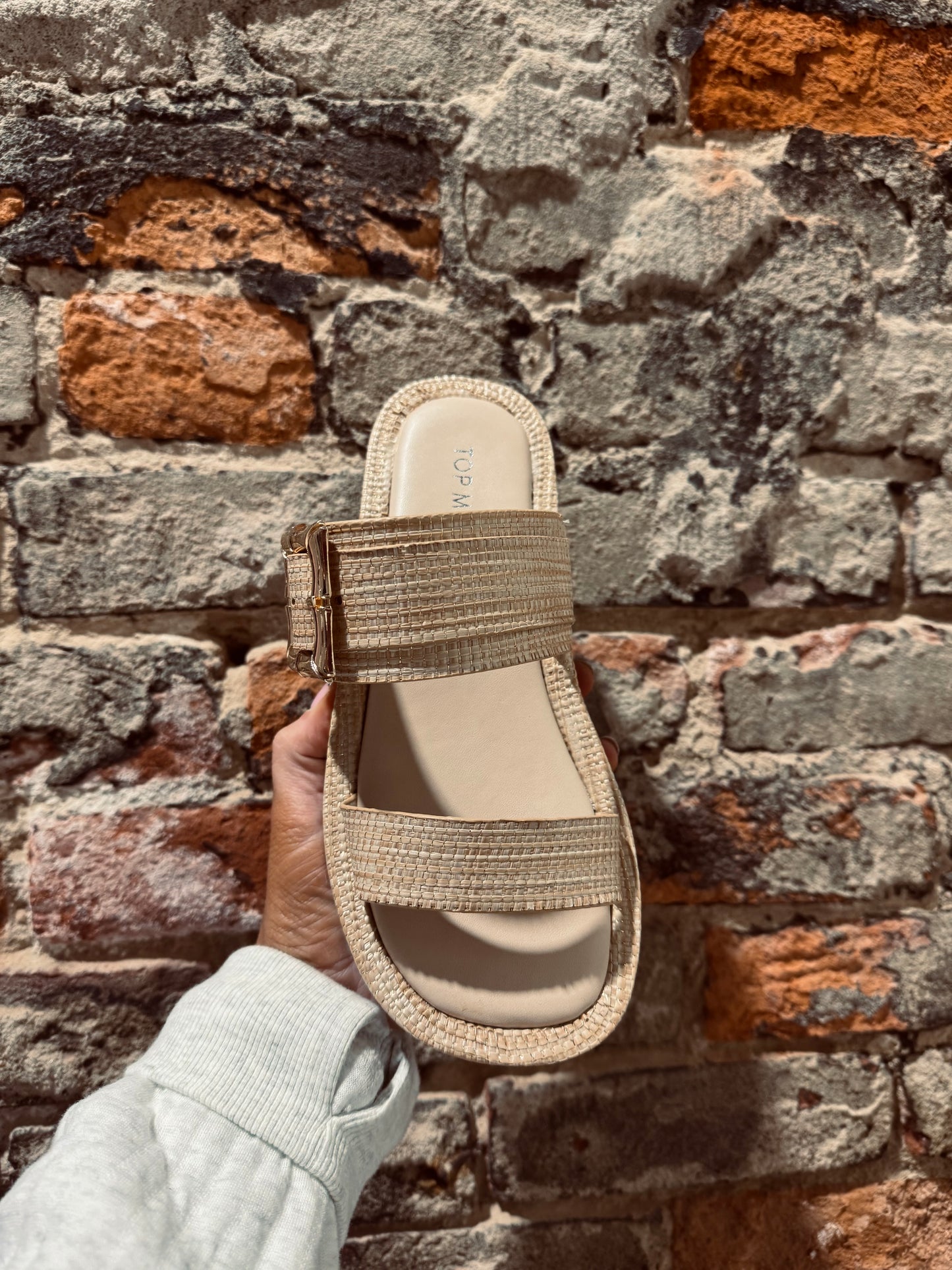 Bamboo Buckle Sandal