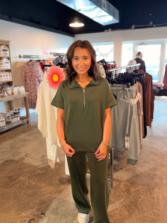 Scuba Half Zip Set