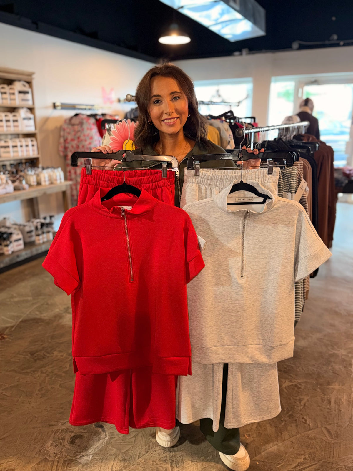 Scuba Half Zip Set