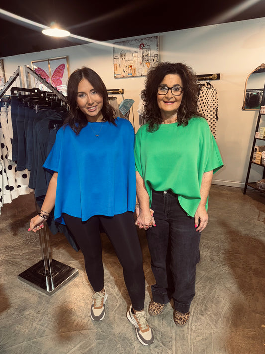 Rib Dolman Top