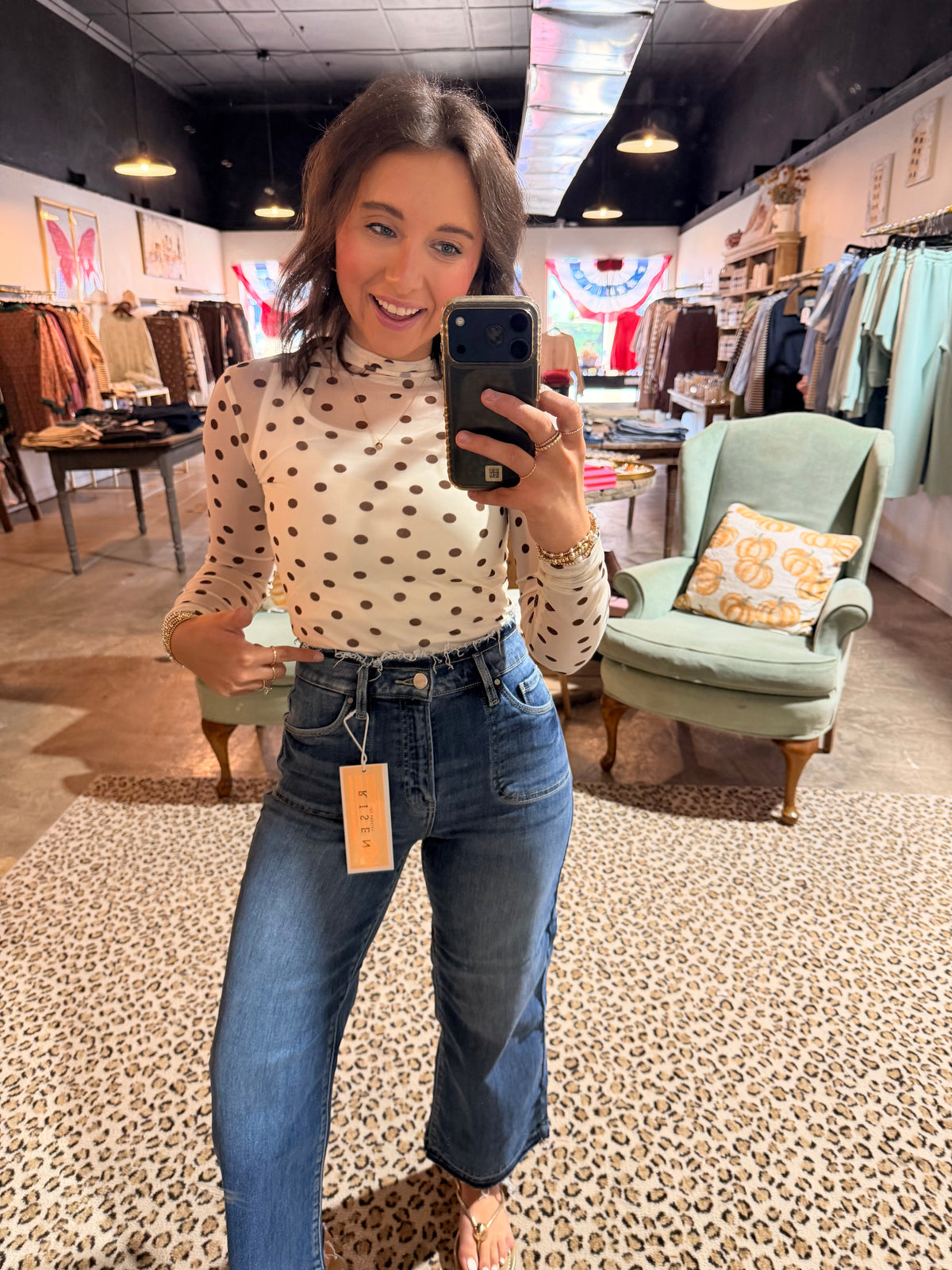 Fun Fringe Waist Band Jean